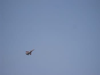 Euro fighter, mid-air