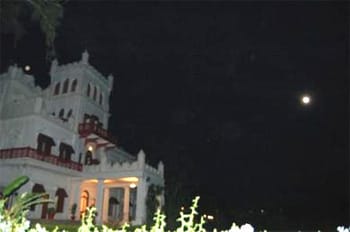 Jayamahal Palace Hotel at Night, Bangalore