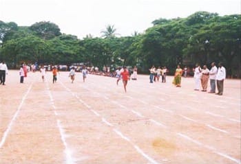 Sports at the Udayabhanu Kala sangha playground (Pic: Udayabhanu Kala sangha)