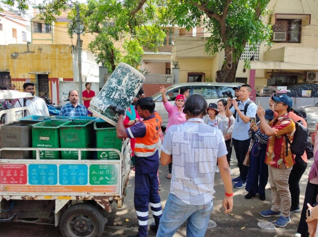 Kasturba Nagar waste segregation 