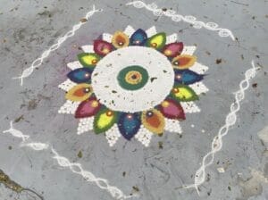 rangoli in Chennai