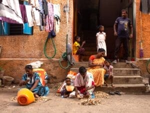 housing board tenement in Vyasarpadi