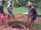 A recharge well being built