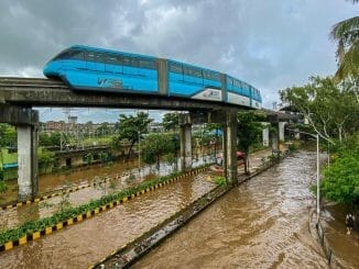 Developmental projects in Mumbai are causing extreme water logging