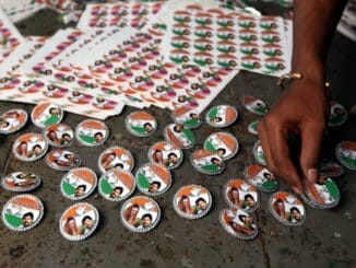 BMC election badges being prepared