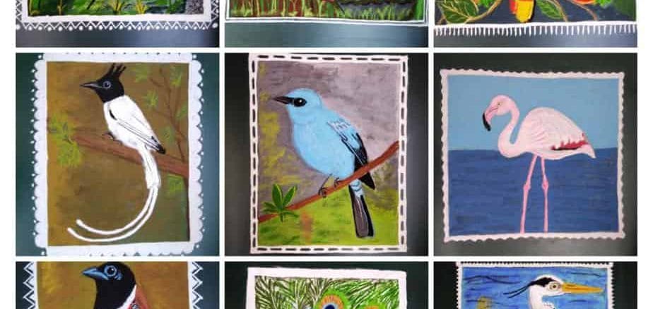 Birds in traditional art form: How a Bengaluru birdwatcher celebrated  Navaratri - Citizen Matters