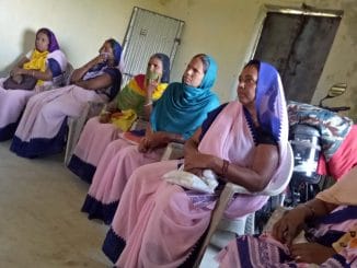 ASHA Workers meeting at a PHC in Bihar