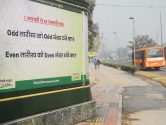 Odd-even experiment to manage air quality