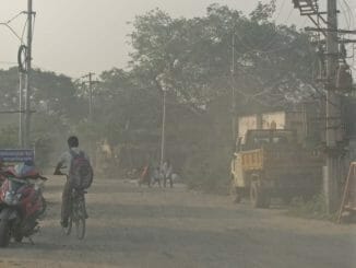 Dust and vehicular emissions cause health effects on residents of Chennai.