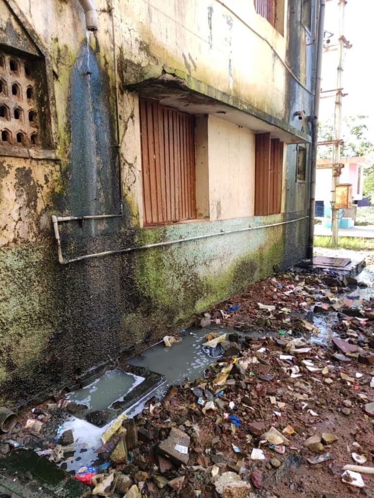 Sanitation and health are major concerns in Chennai resettlement colonies.