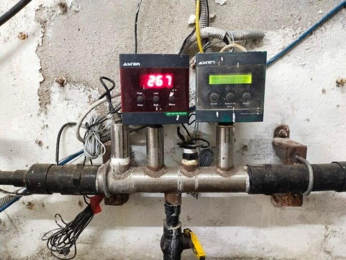 Sensor for monitoring the chlorine level